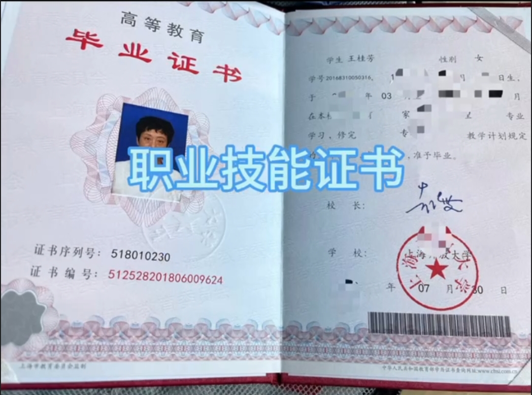 王阿姨职业证书4