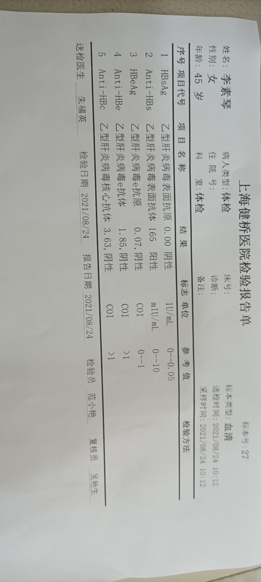 李阿姨职业证书1