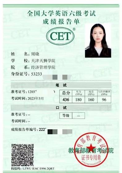 周阿姨职业证书2
