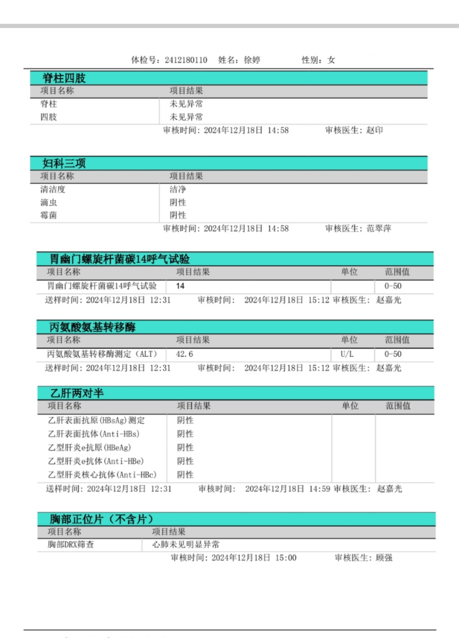 徐阿姨职业证书12