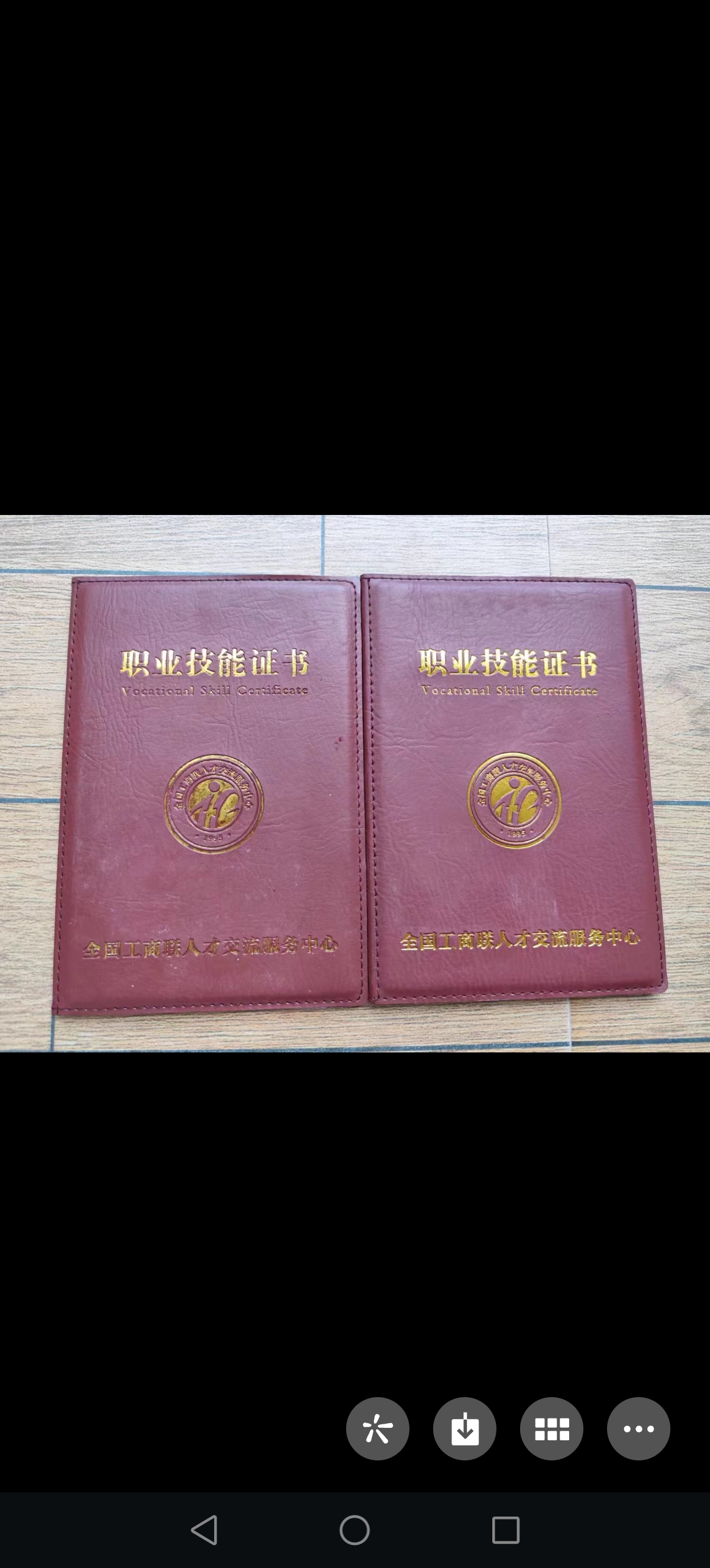陈阿姨职业证书4