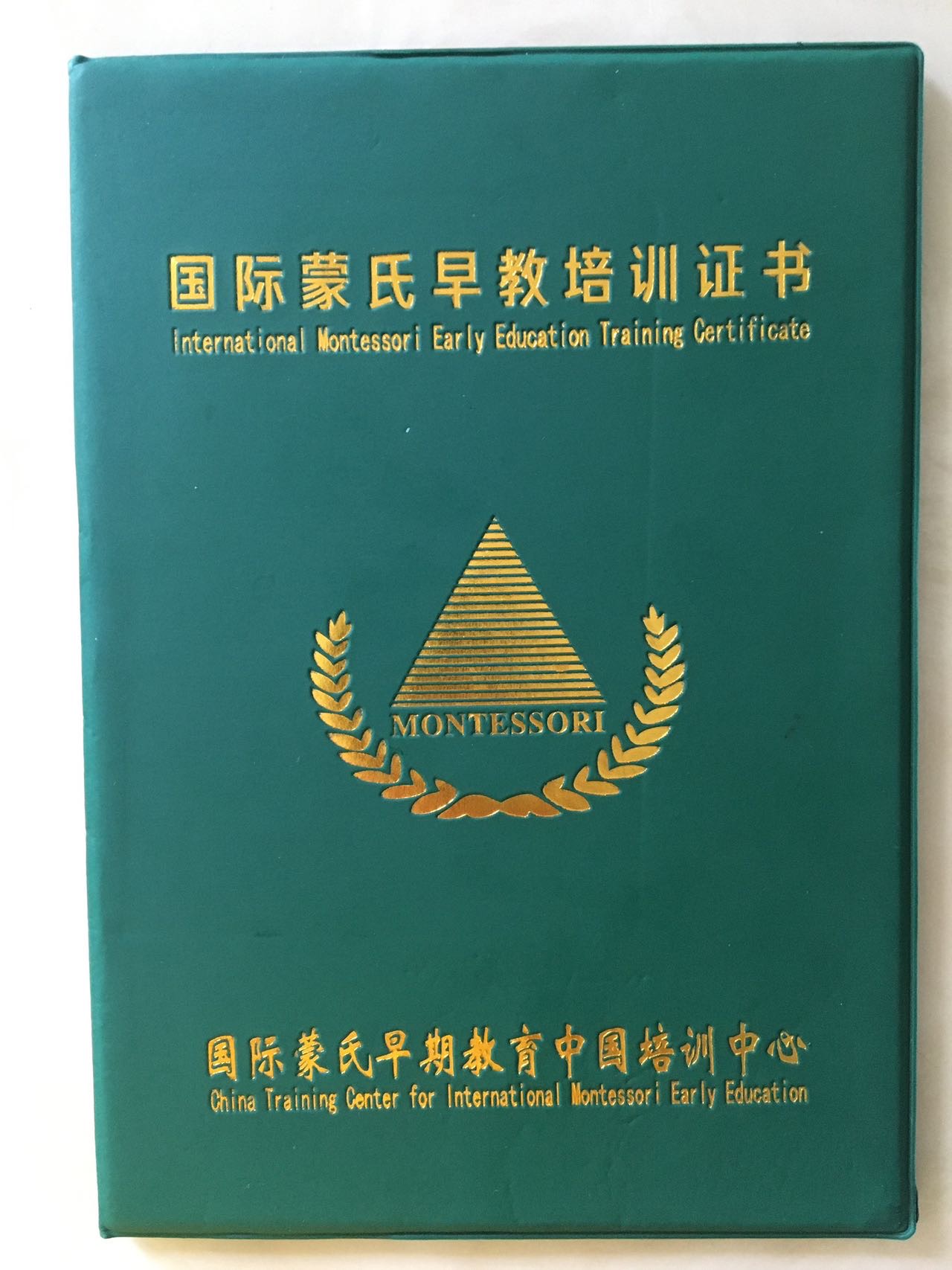 刘阿姨职业证书3