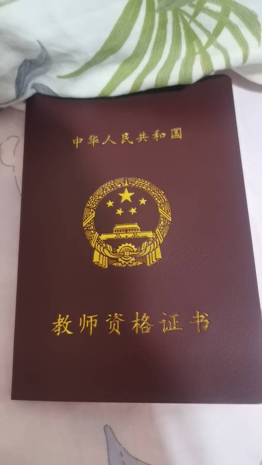 王阿姨职业证书3