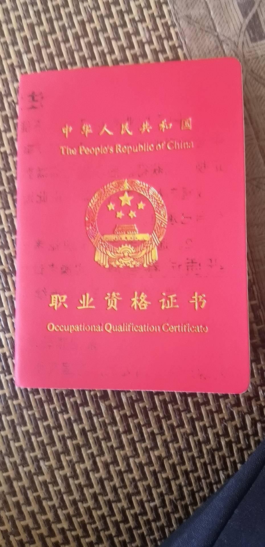 黄阿姨职业证书2