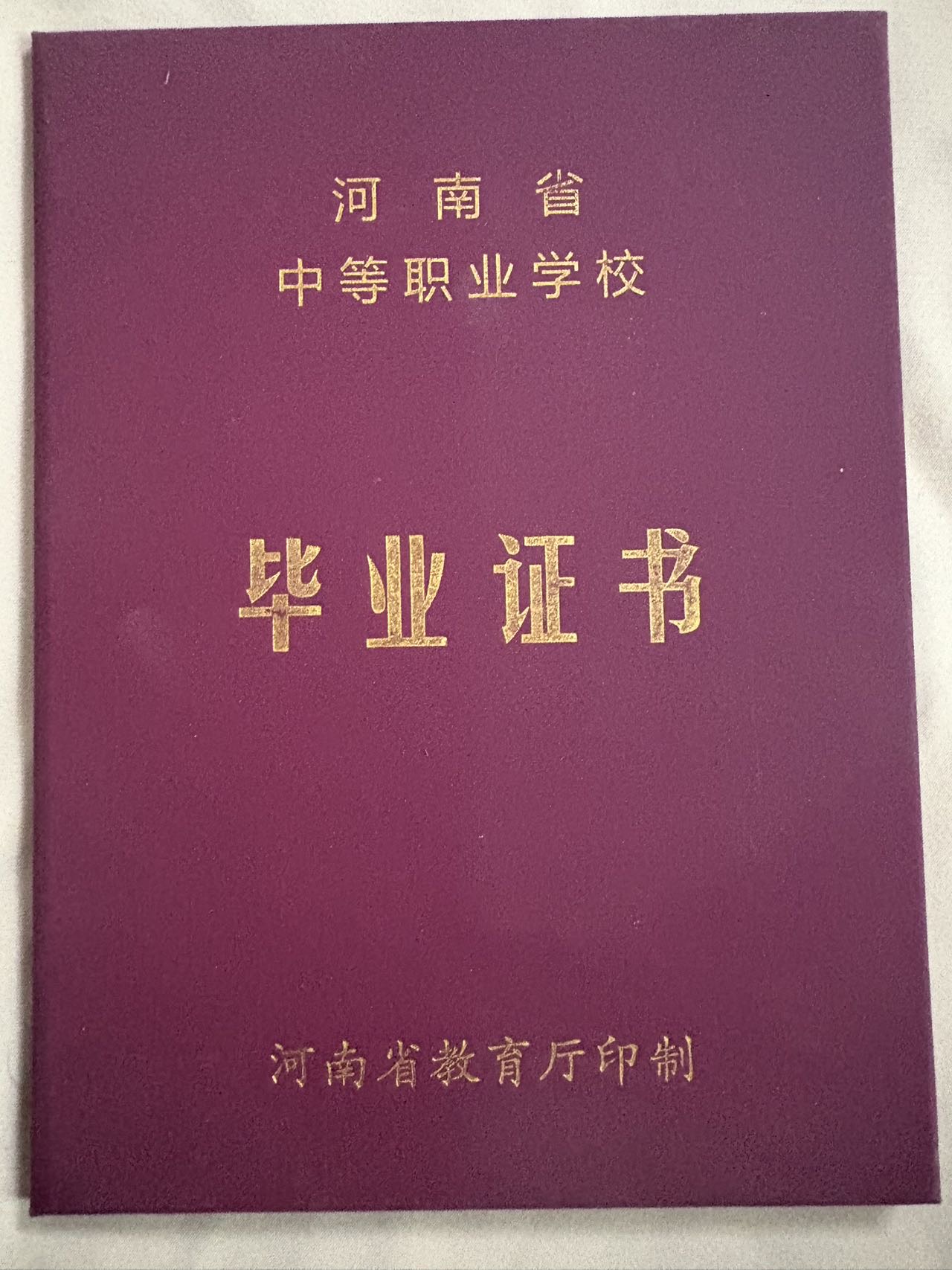 齐阿姨职业证书3