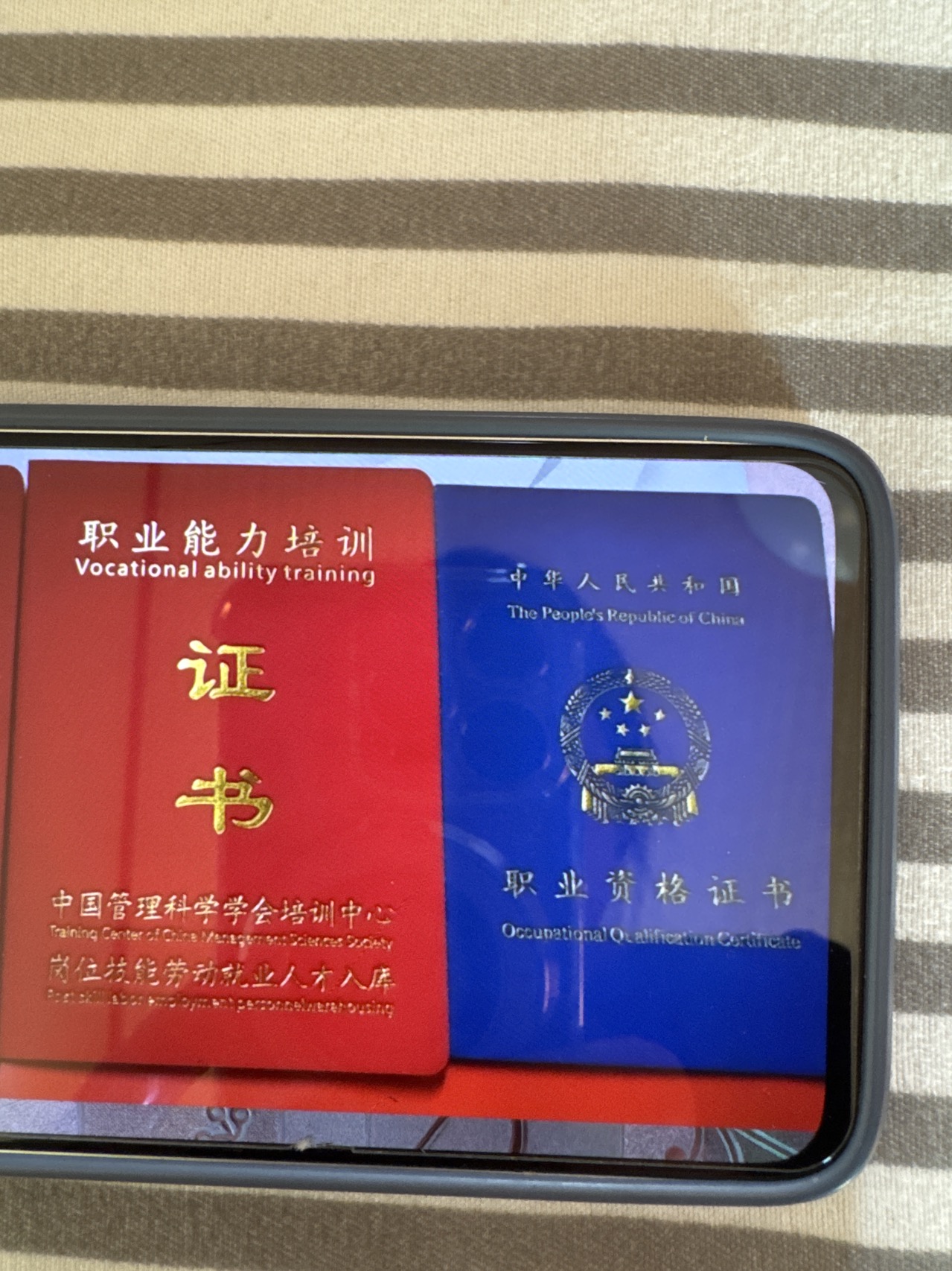 宋阿姨职业证书2