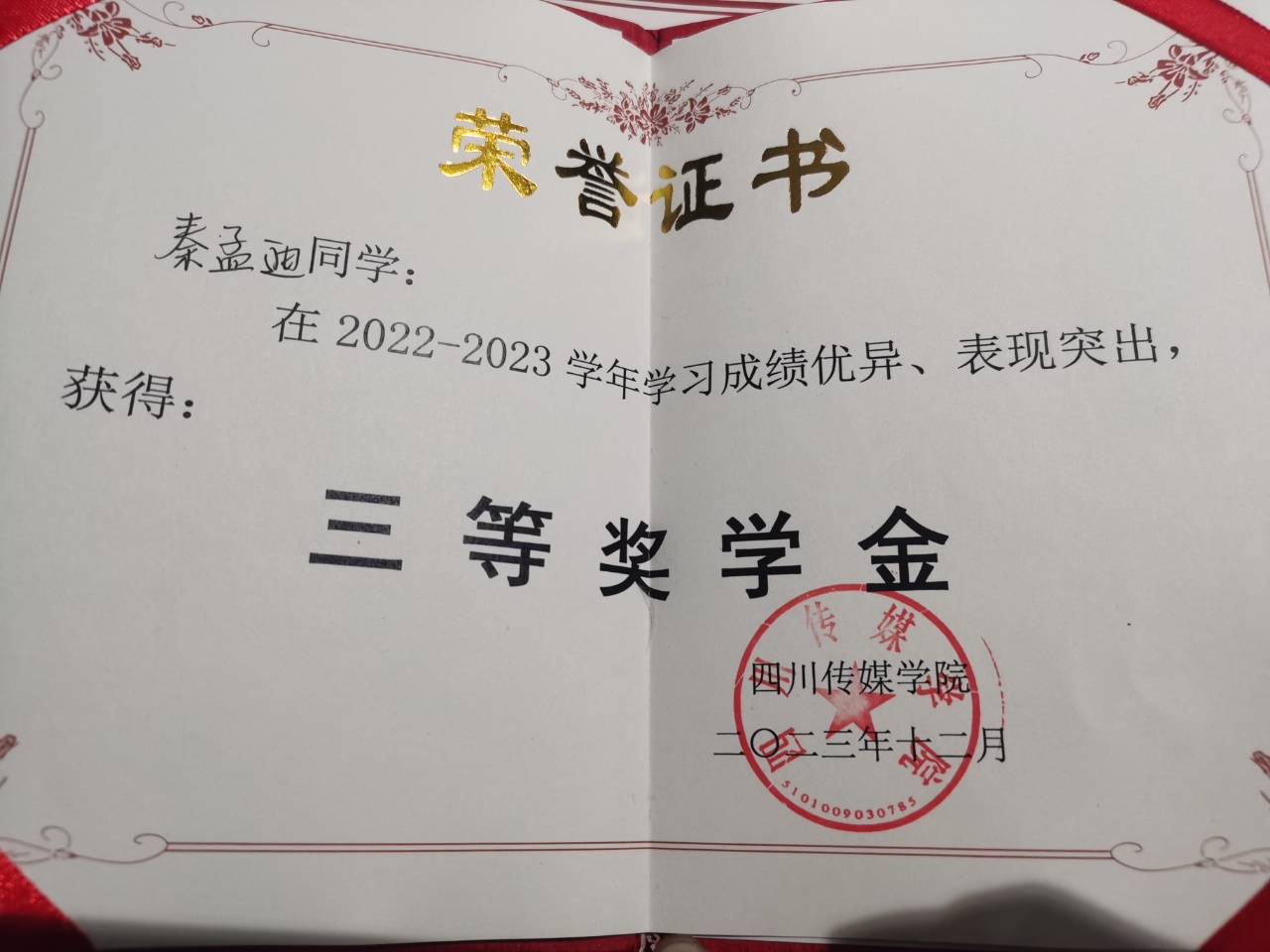 秦阿姨职业证书8